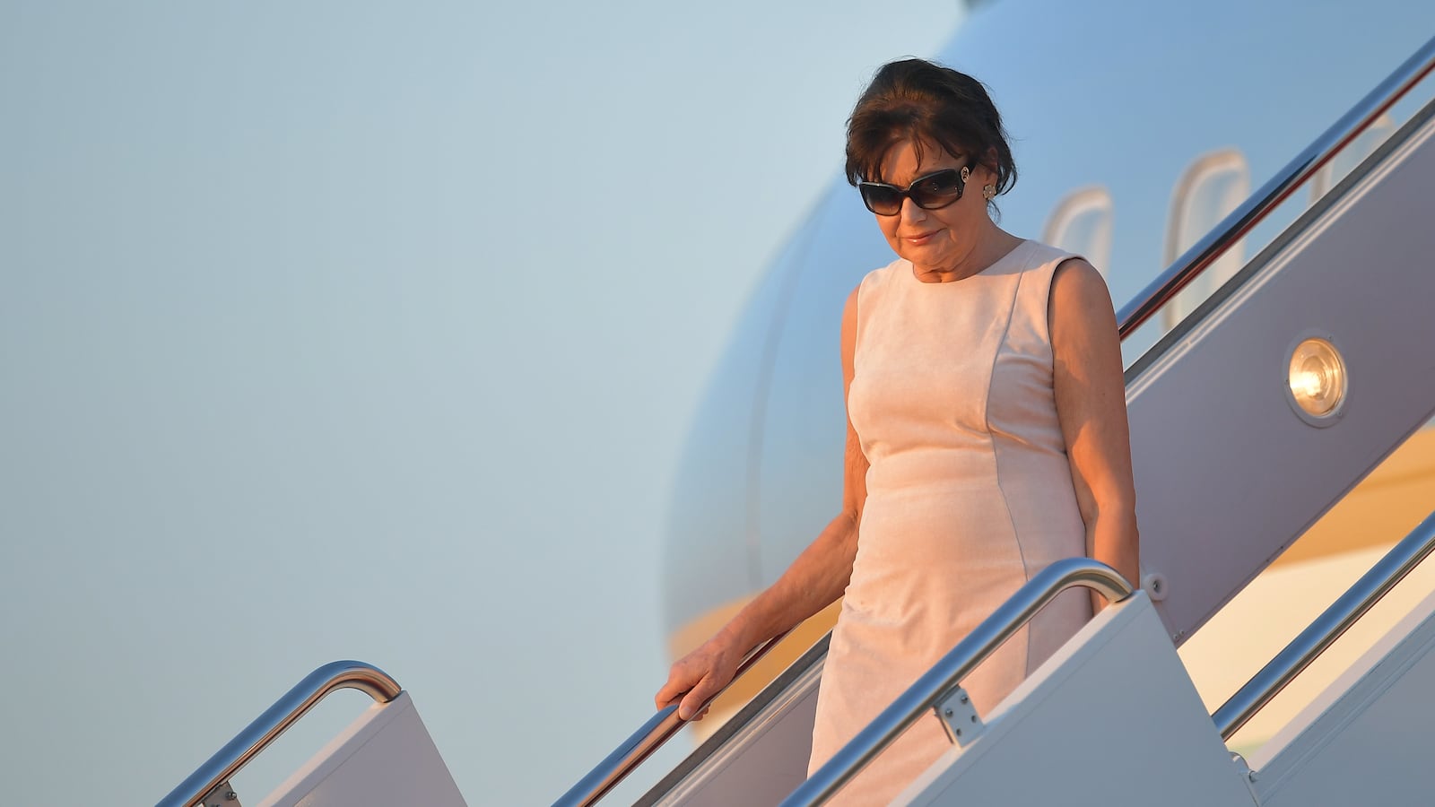 Amalija Knavs, the mother of US First Lady Melania Trump