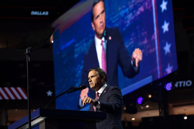 U.S. Attorney General Todd Blanche speaks during the Republican National Midterm Convention in Dallas, Texas, U.S., September 9, 2026. REUTERS/Jessica Koscielniak