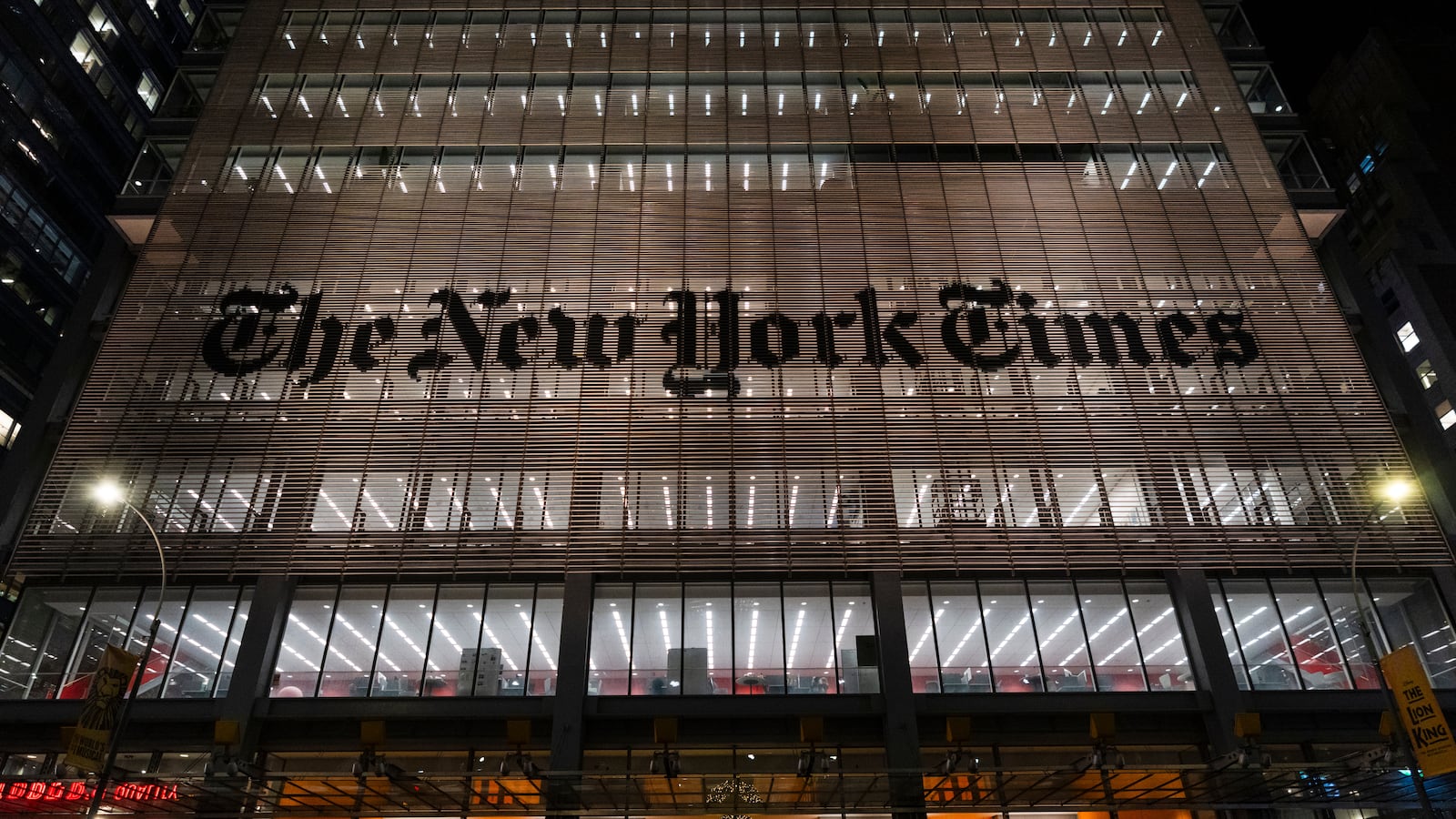 The New York Times building