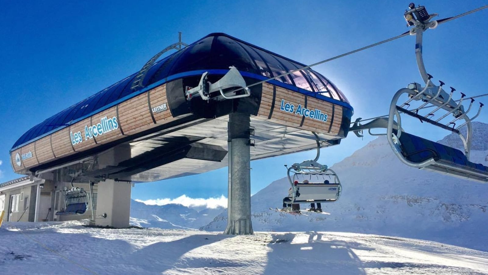 Val Cenis ski resort in France