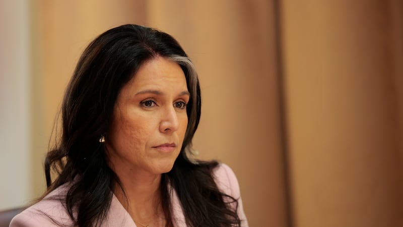 Last month, Trump said Tulsi Gabbard, his own director of national intelligence, was "wrong" when he was asked about her comments about Iran's nuclear threat.