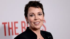 Olivia Colman attends the New York premiere of "The Roses" at Hudson Theatre on August 25, 2025, in New York City.