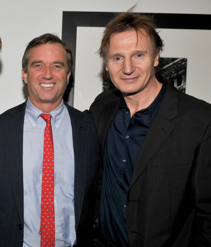 Robert Kennedy Jr. and Liam Neeson