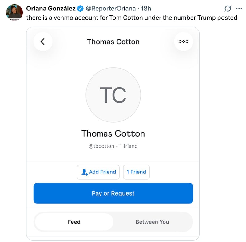 The post that started it all.