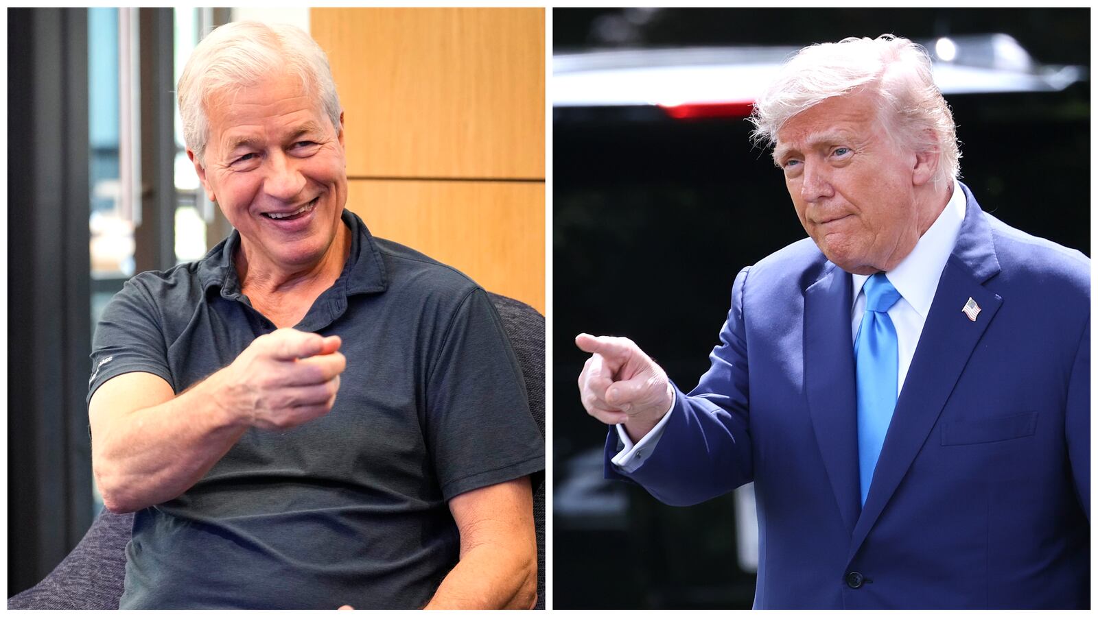 JPMorgan Chase CEO Jamie Dimon has met with Donald Trump at the White House, despite Trump’s previous attacks.