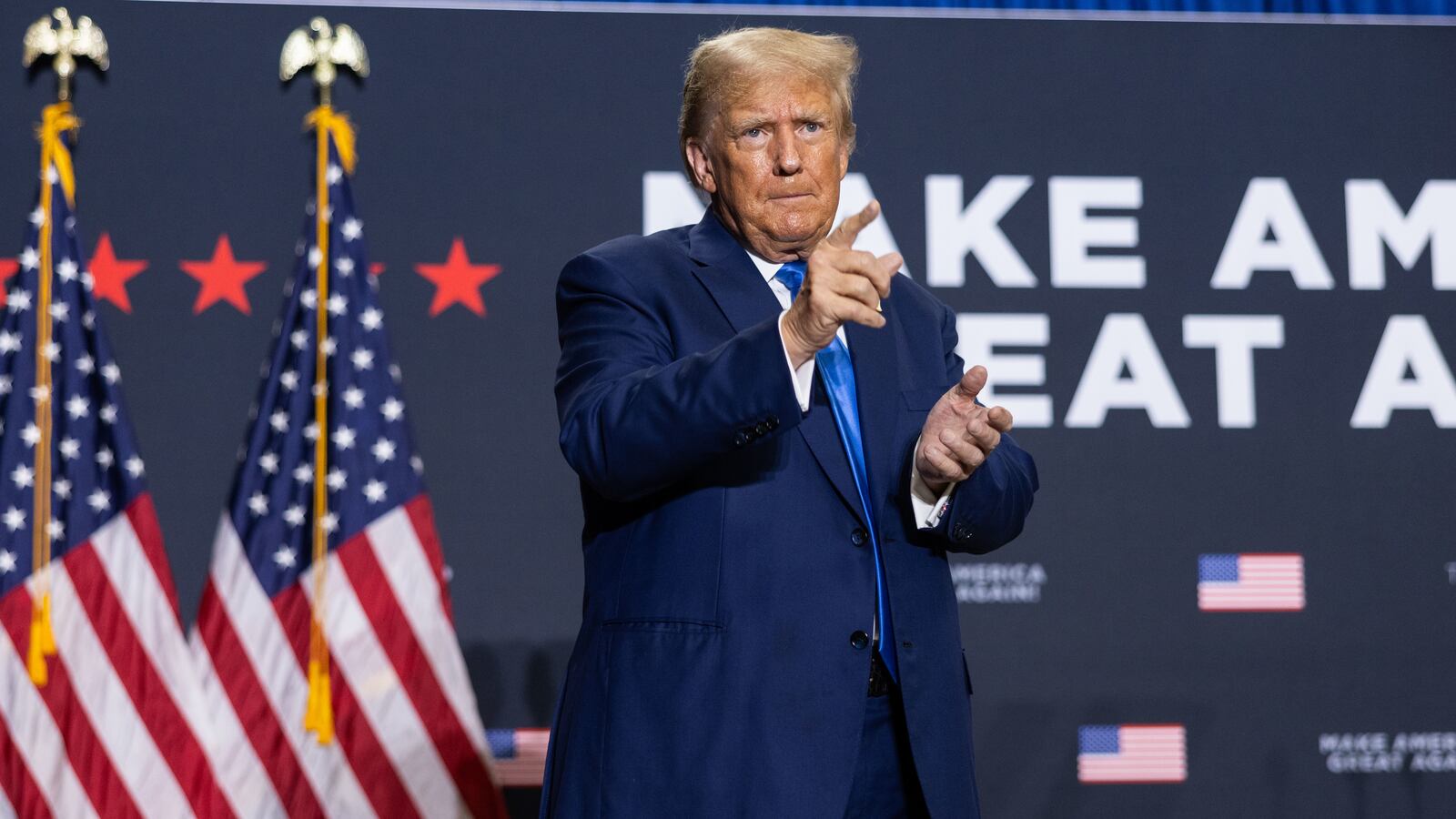 Republican presidential candidate former President Donald Trump.