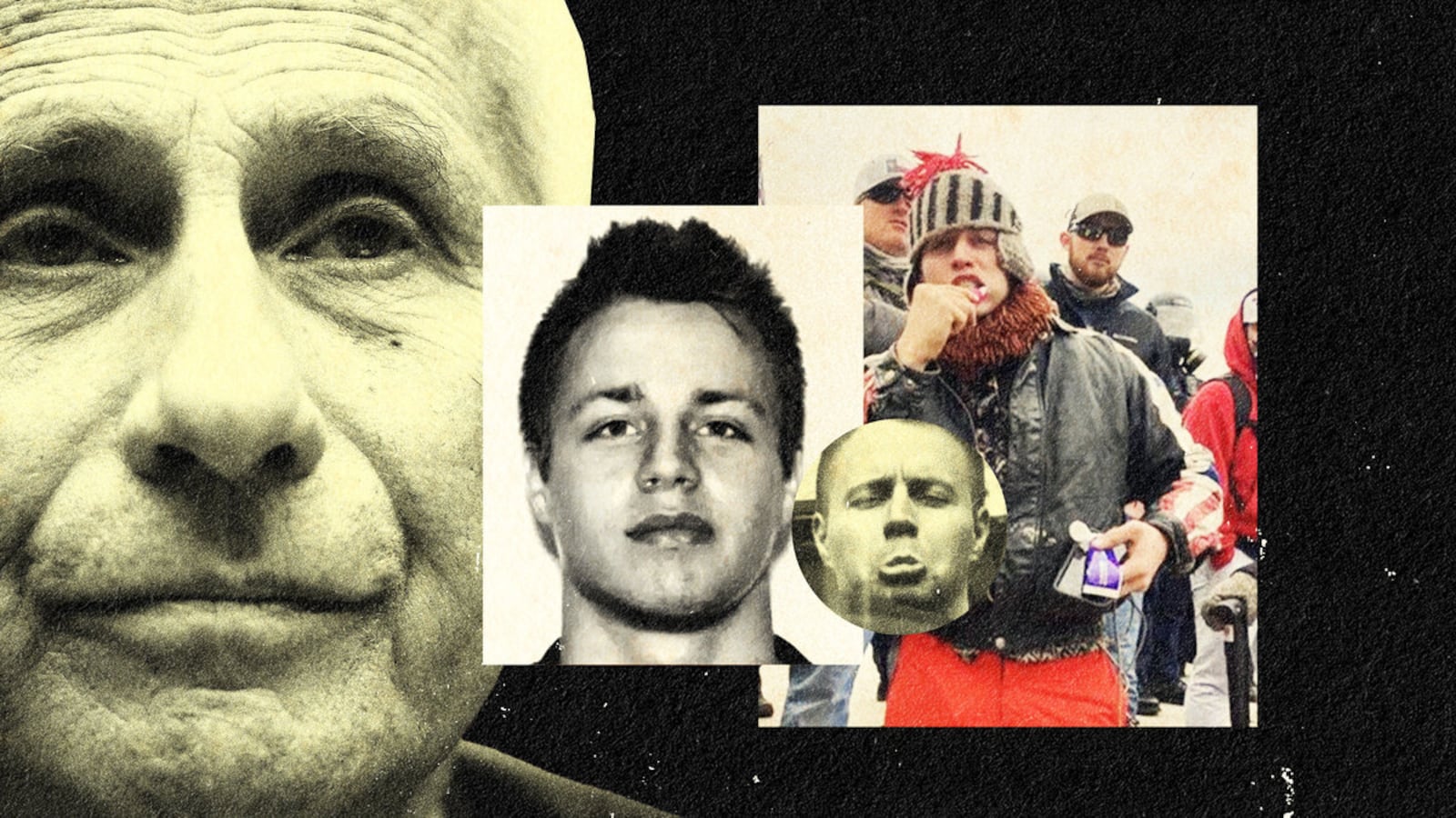 A photo illustration of Brandon Fellows and Anthony Fauci