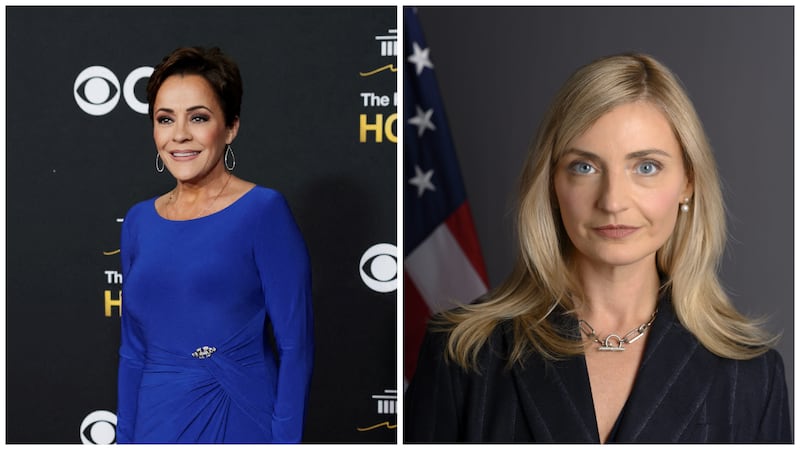 Kari Lake and Sarah Rogers.