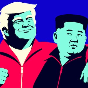 Donald Trump, Kim Jon Un
