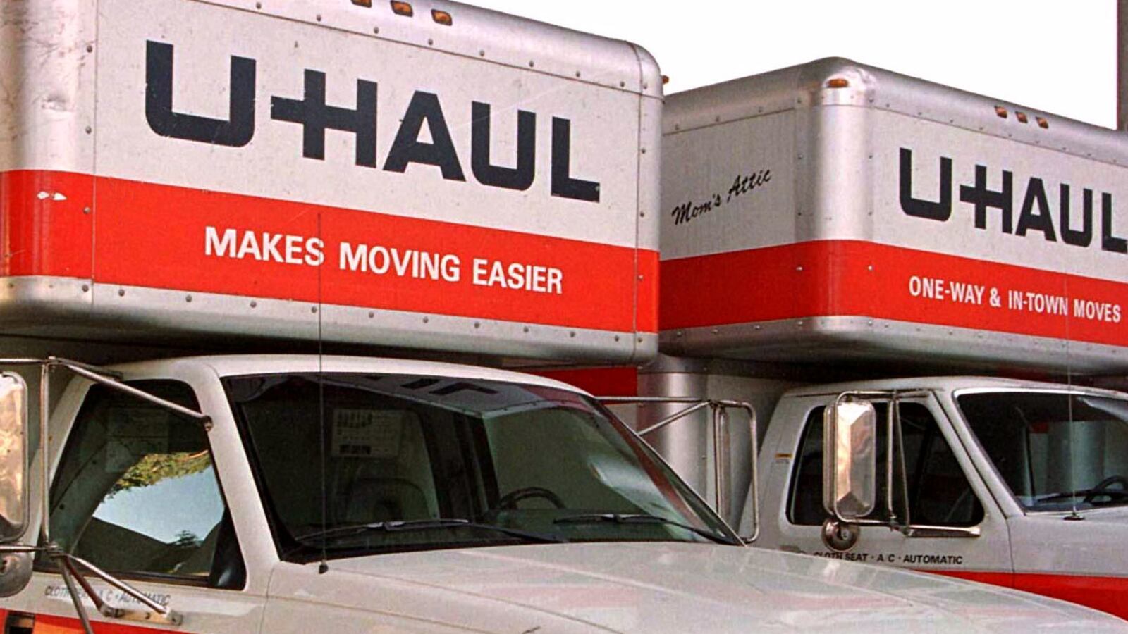 A U-Haul truck.