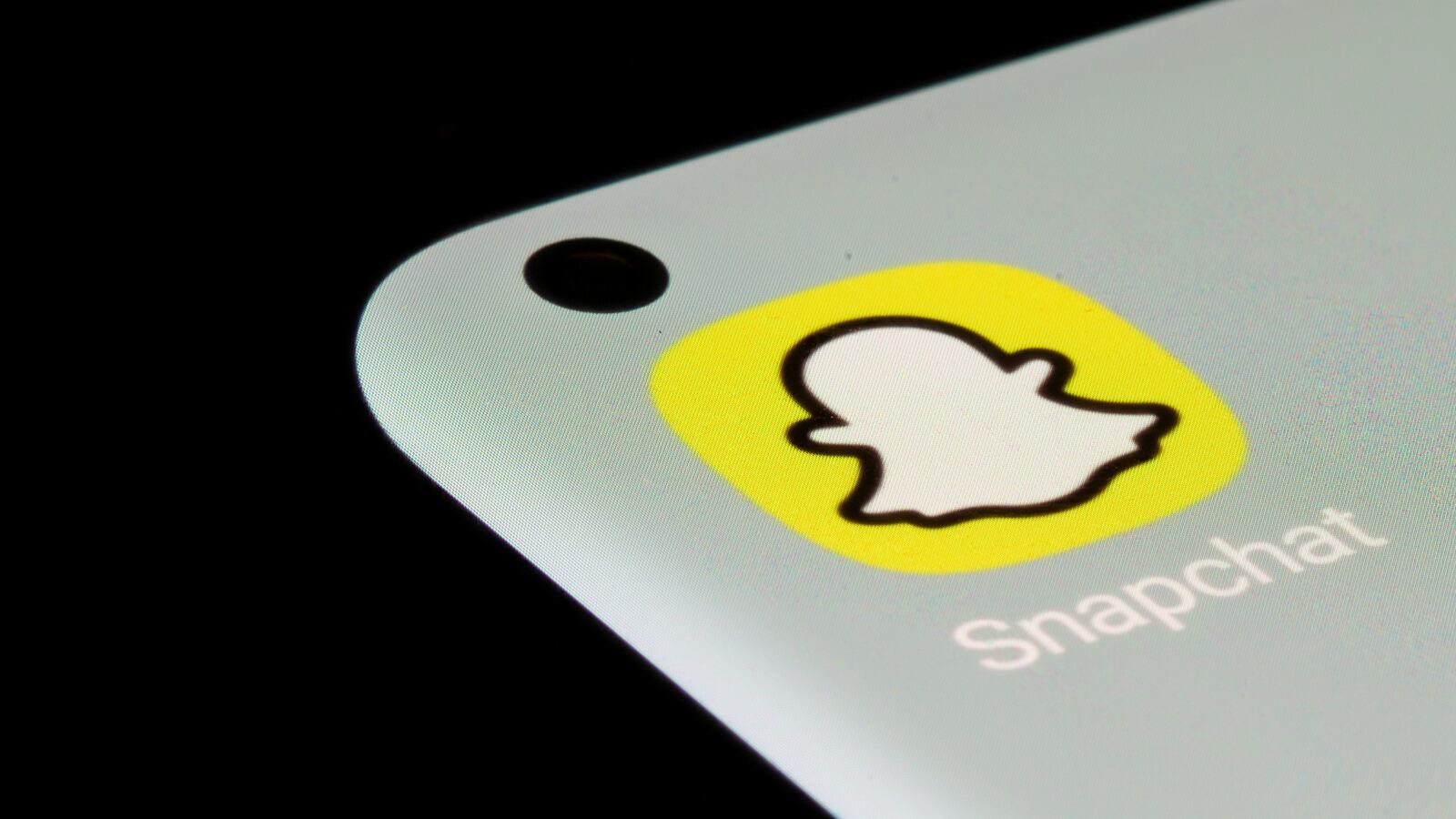 A picture wgere the Snapchat app is seen on a smartphone. Snapchat’s My AI feature seemed to go rogue Tuesday night, strangely posting a live update to its story and ignoring messages from users.