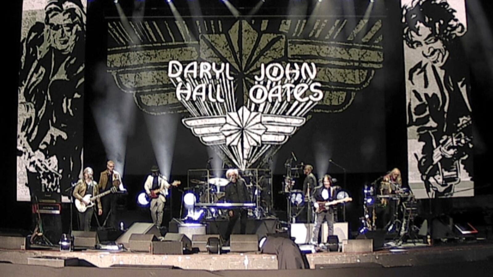 Musical guests Daryl Hall & John Oates on Jimmy Kimmel Live!