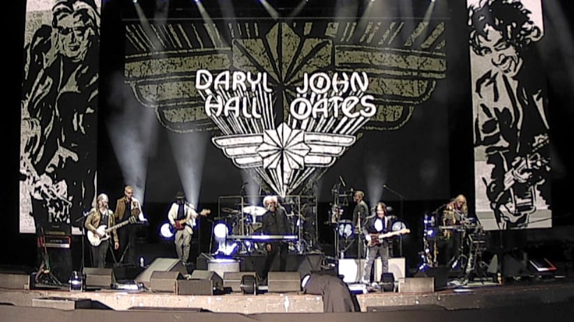 Musical guests Daryl Hall & John Oates on Jimmy Kimmel Live!