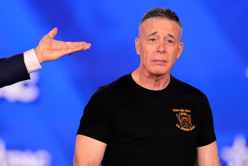 Former U.S. Border Patrol Chief Gregory Bovino attends the 2026 Conservative Political Action Conference (CPAC) in Grapevine, Texas, on March 26, 2026.