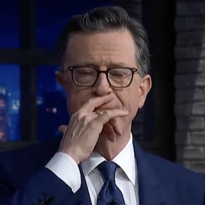 Stephen Colbert says goodbye to his audience.