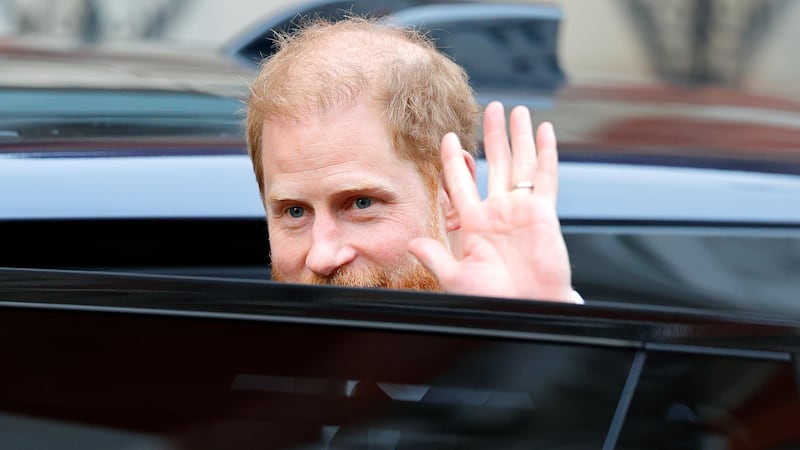 Prince Harry, Duke of Sussex, departs the Royal Courts of Justice after attending proceedings during a court case against Associated Newspapers Ltd on January 22, 2026 in London.