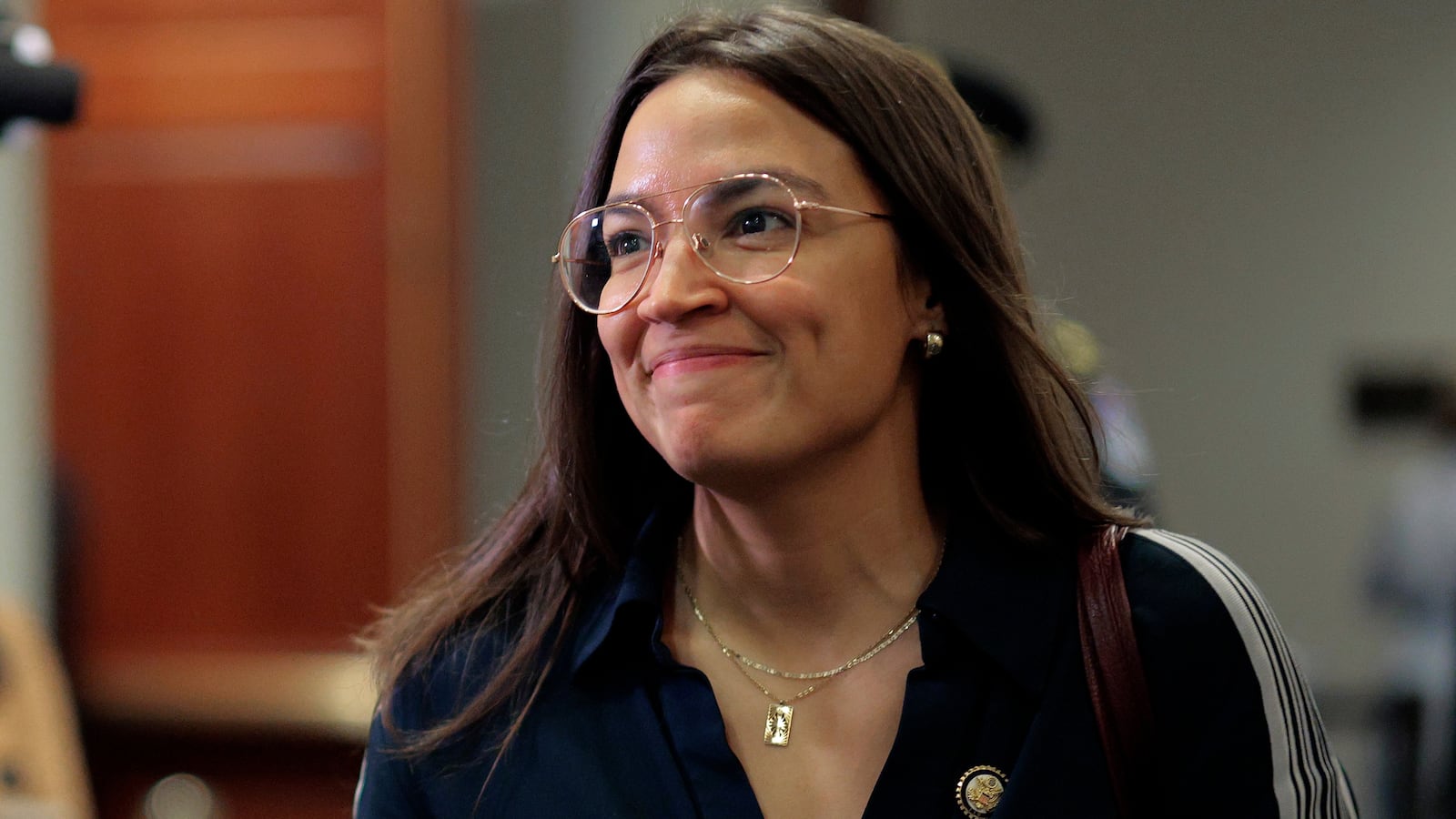 Rep. Alexandria Ocasio-Cortez clarified she was talking about Stephan Miller's height "spiritually" after facing backlash for going after him as 4'10".