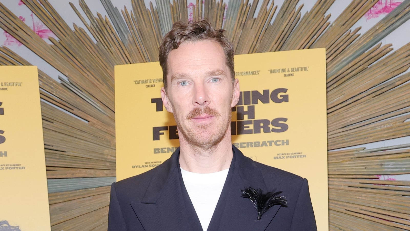 Benedict Cumberbatch attends a "The Thing With Feathers" New York screening at The Crosby Hotel on November 19, 2025 in New York City.