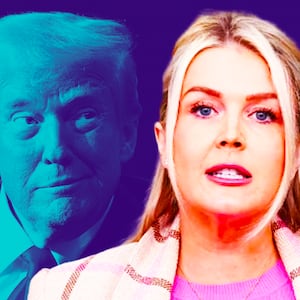 Karoline Leavitt, Donald Trump