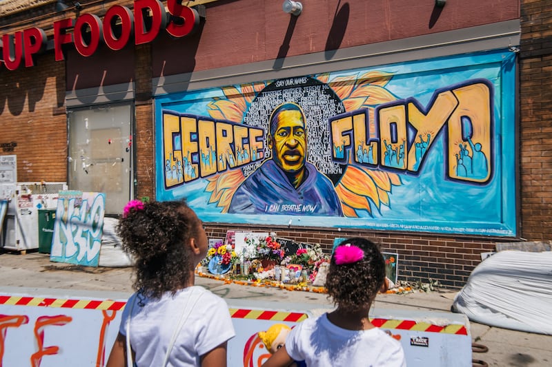 George Floyd memorial