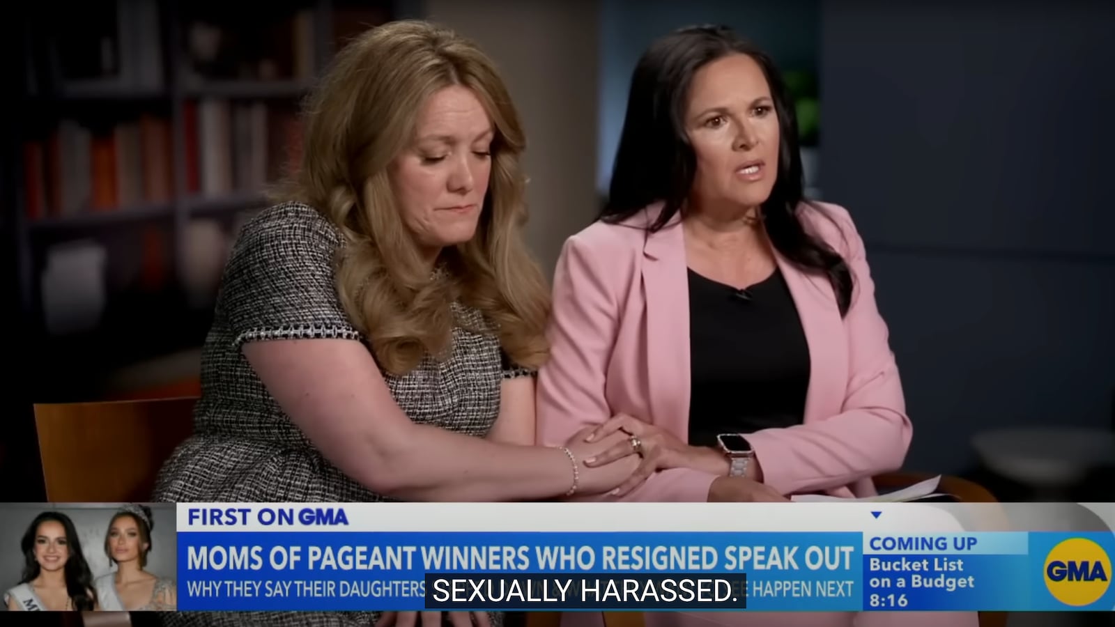 Barbara Srivastava and Jackeline Voigt called for changes within the Miss USA pageant organization during an interview on “Good Morning America” Tuesday.