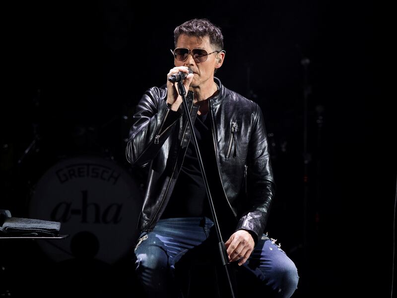 Morten Harket performs in Oslo, Norway, in 2018.