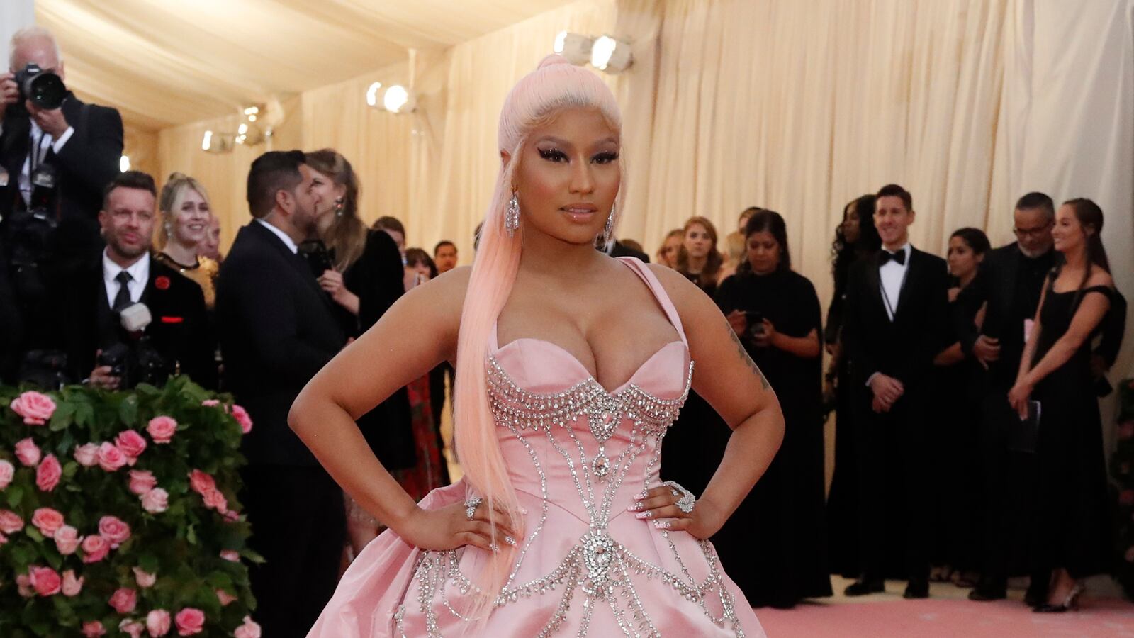 Nicki Minaj at the 2019 Met Gala.