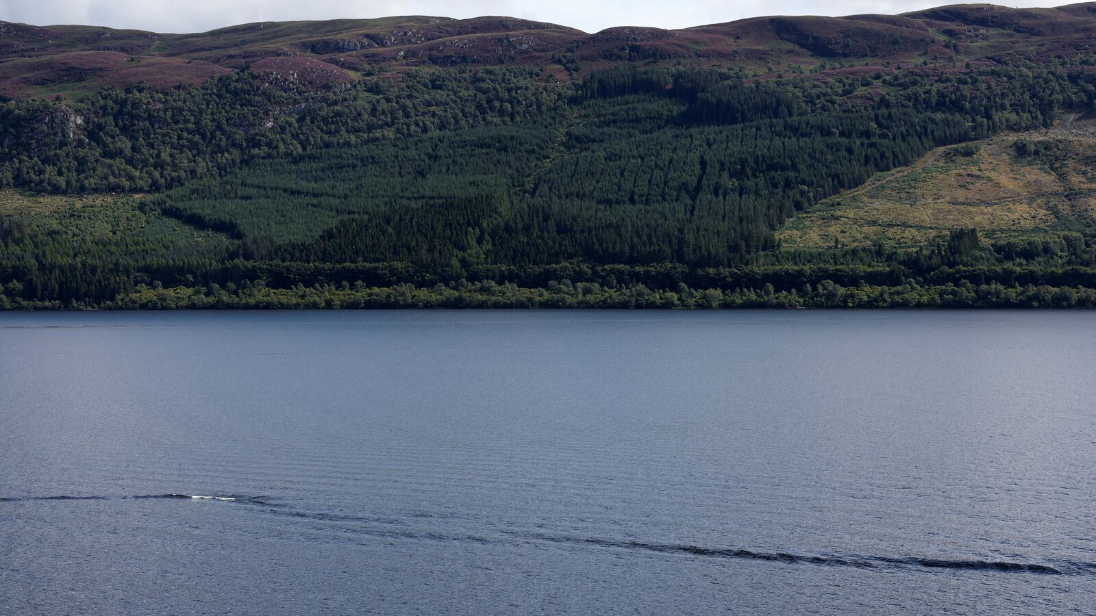 A general view of Loch Ness as people take part in the largest Loch Ness Monster hunt for 50 years in Scotland, Britain, August 27, 2023.