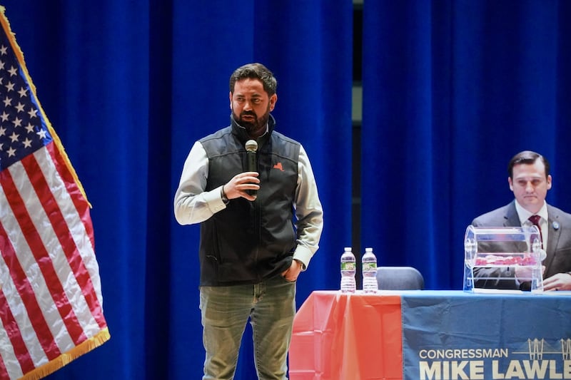 Mike Lawler on stage.