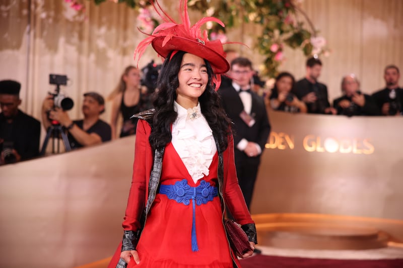 Piper Curda on the red carpet at the 2026 Golden Globes (83rd Annual Ceremony) held at the Beverly Hilton in Beverly Hills, CA on Sunday, January 11, 2026.