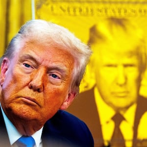 President Donald Trump during the signing executive orders in the Oval Office at the White House on Friday September 19, 2025.