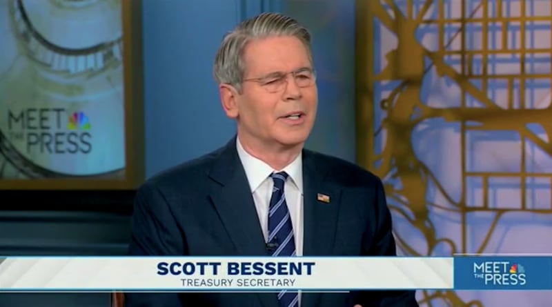 Scott Bessent on Meet the Press with Kristen Welker
