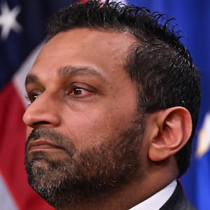 FBI Director Kash Patel.