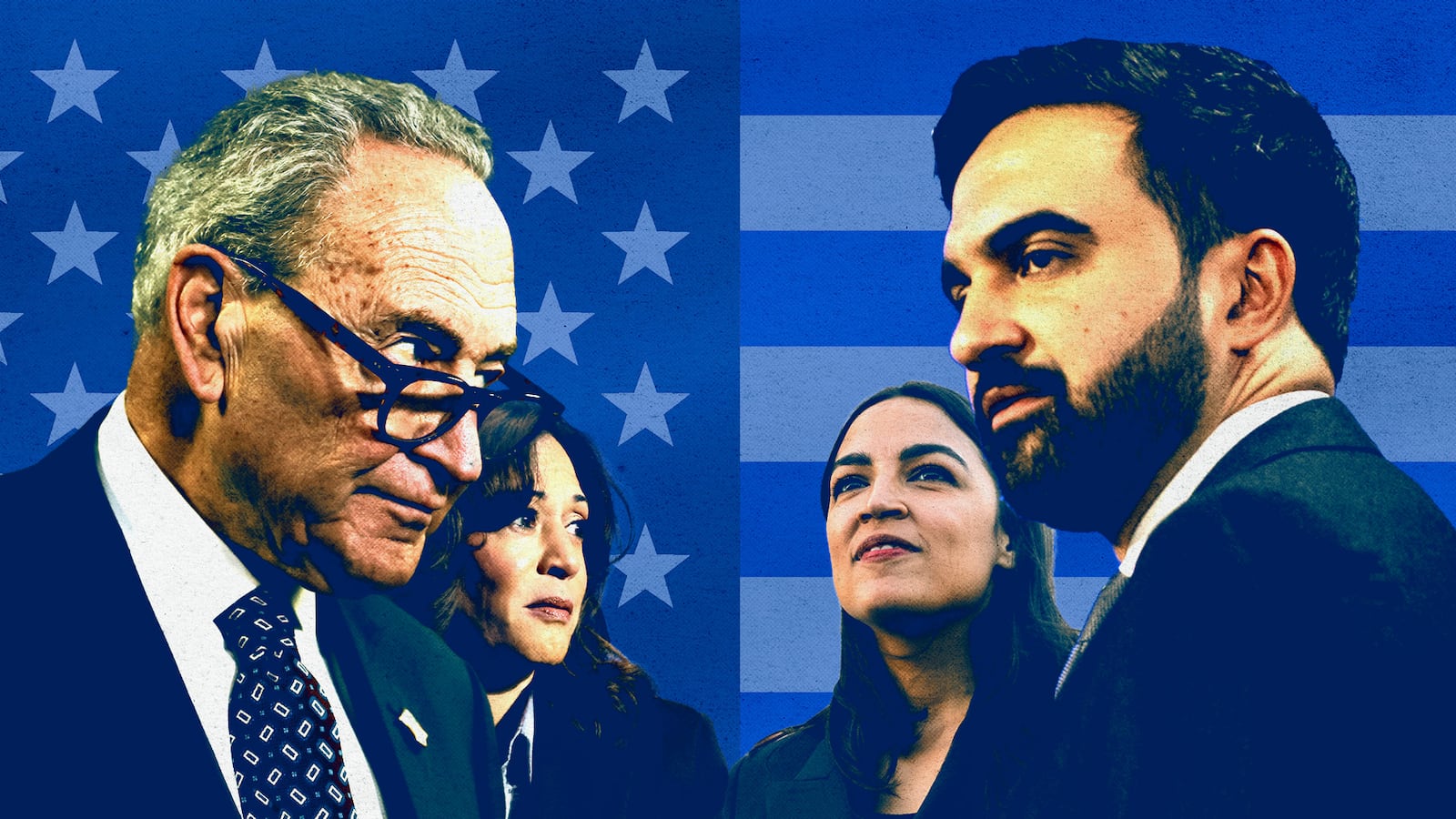 The Democrats at war