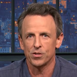 Late Night with Seth Meyers, Seth Meyers talks Jimmy Kimmel's show being pulled by ABC.