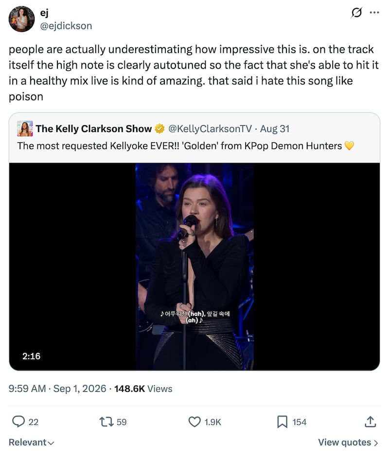 A screenshot of X