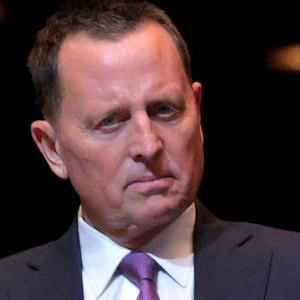 President Donald Trump leads a board meeting at the John F. Kennedy Center for the Performing Arts o