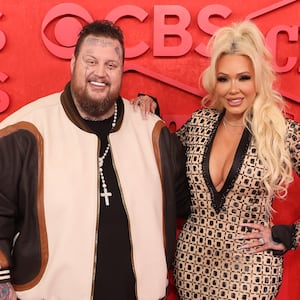 AUSTIN, TEXAS - APRIL 07: Jelly Roll and Bunnie XO attend the 2024 CMT Music Awards at Moody Center on April 07, 2024 in Austin, Texas. (Photo by Taylor Hill/WireImage)