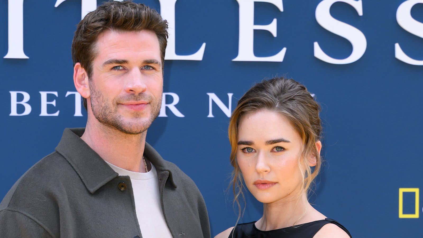 Liam Hemsworth and Gabriella Brooks attend the "Limitless: Live Better Now" UK Premiere