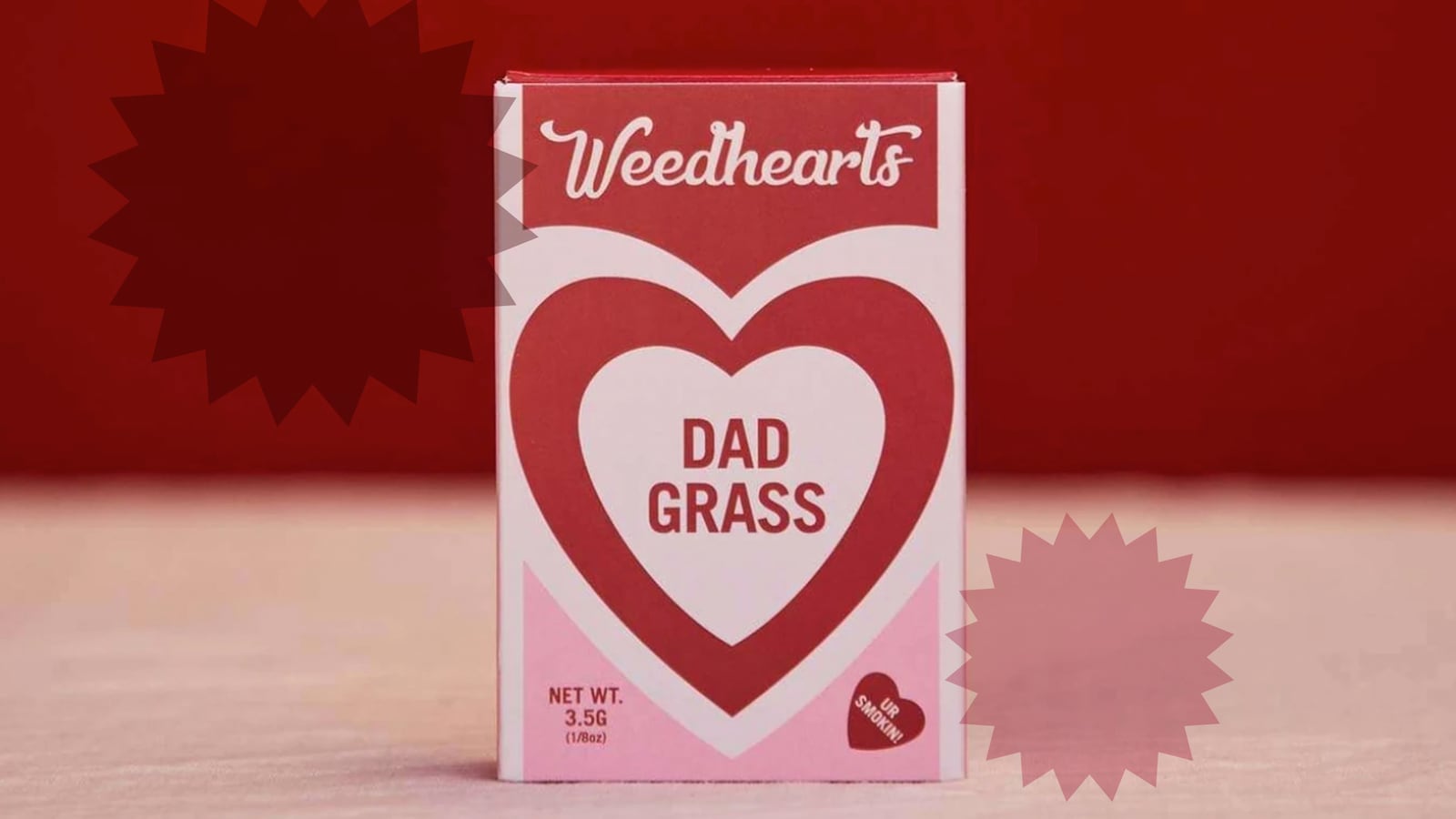 Dad Grass Valentine's Day Joints