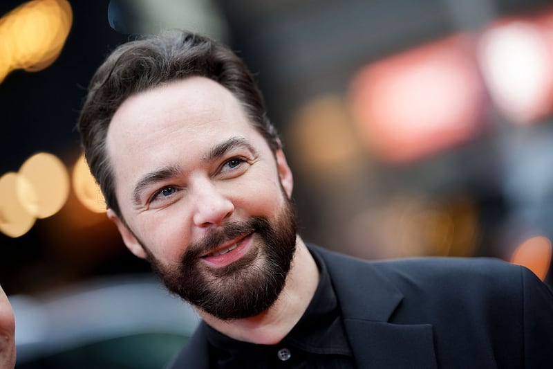 Jim Parsons at the "Good Night, and Good Luck," Opening Night on April 03, 2025 in New York, New York. (Photo by John Nacion/Variety via Getty Images)