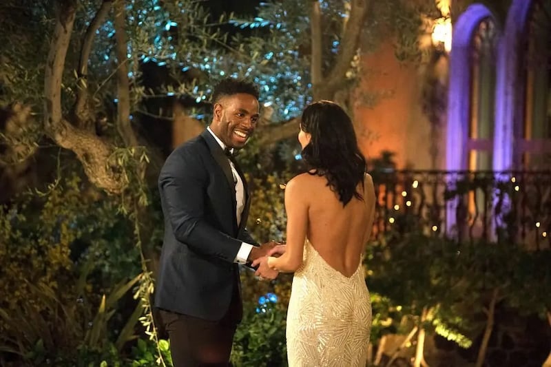 Lincoln Adim on "The Bachelorette"