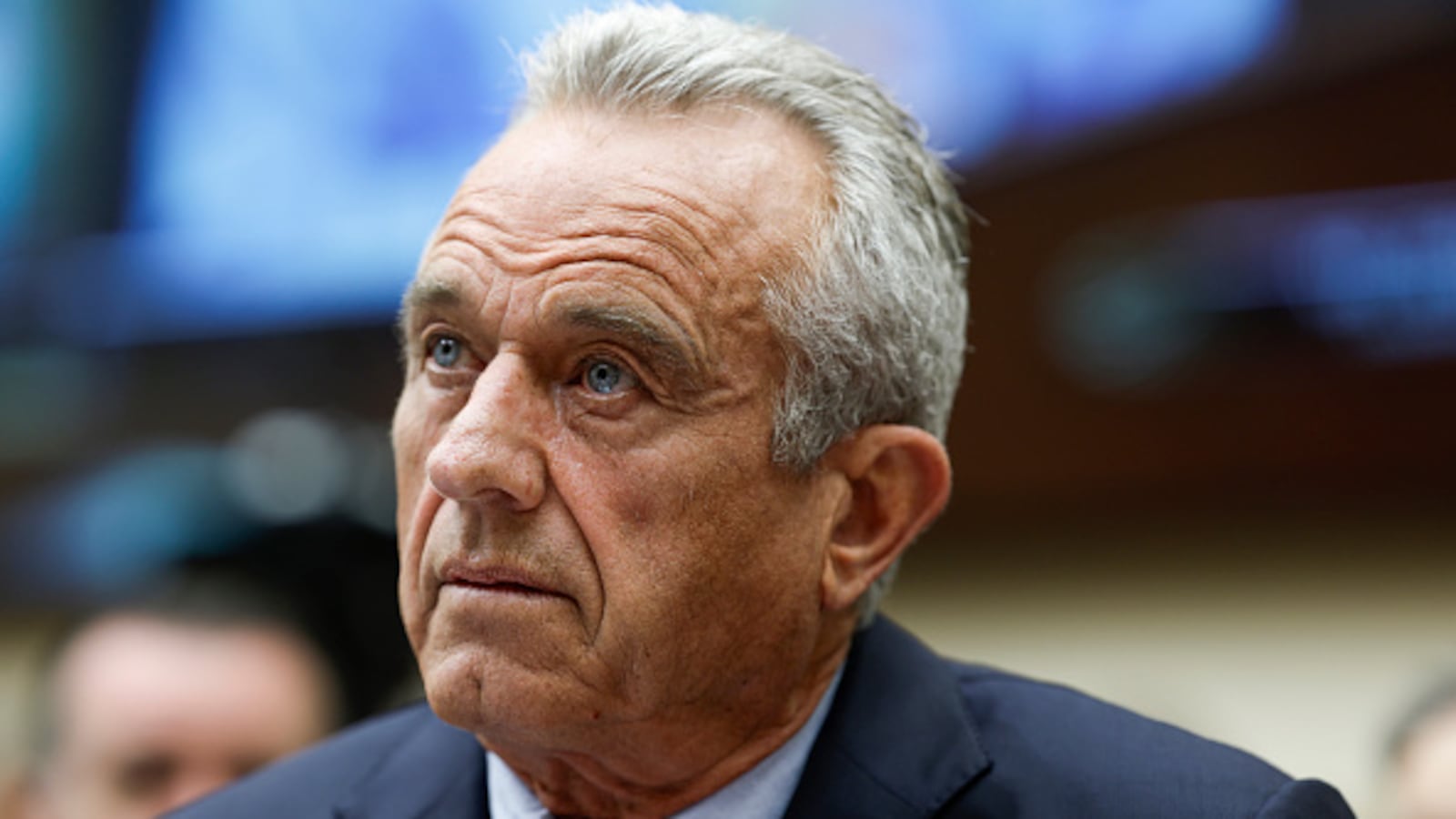 Robert F. Kennedy Jr. speaks during hearing with the House Judiciary Subcommittee on the Weaponization of the Federal Government on Capitol Hill on July 20, 2023.