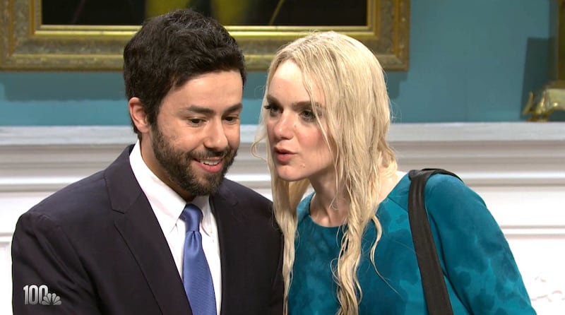 SNL's Mamdani and Natalie Harp