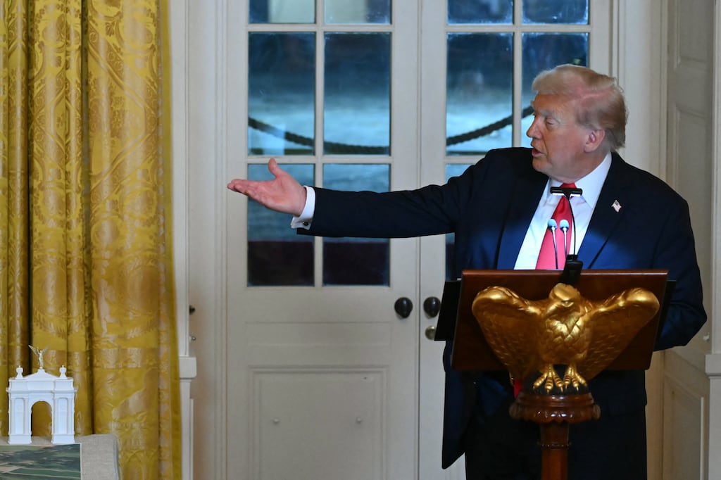 Giant Cost of President Donald Trump's Monstrous ‘Arc de Trump’ Revealed