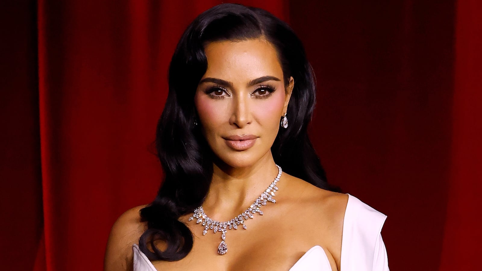 Kim Kardashian attends the 2024 Academy Museum Gala at Academy Museum of Motion Pictures on October 19, 2024 in Los Angeles, California.