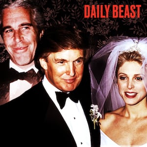 Jeffrey Epstein, Donald Trump and Marla Maples