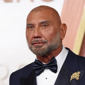 HOLLYWOOD, CALIFORNIA - MARCH 02: Dave Bautista attends the 97th Annual Oscars at Dolby Theatre on March 02, 2025 in Hollywood, California. (Photo by Mike Coppola/Getty Images)