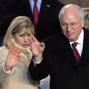 Vice President Dick Cheney and his daughter Liz 