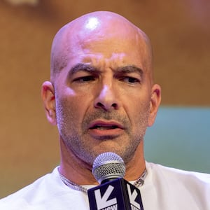 Peter Attia at the Featured Session "Peter Attia: The Science and Art of Longevity" during SXSW Conference & Festivals in the Hilton Austin Downtown on March 8, 2025 in Austin, Texas.